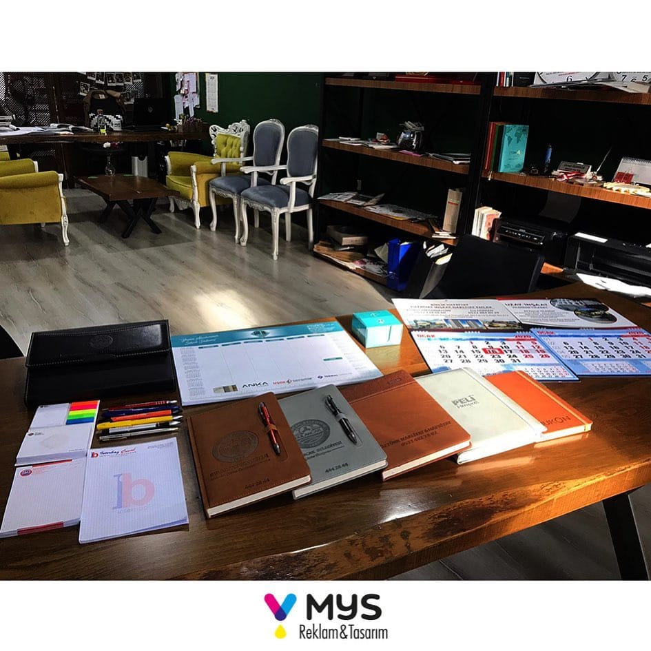 Promosyon Ürün Baskı - Ajanda, Çanta, Kalem, Broşür, Bardak Altlığı Baskı